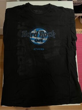 Hard Rock Cafe Athens Black Tee